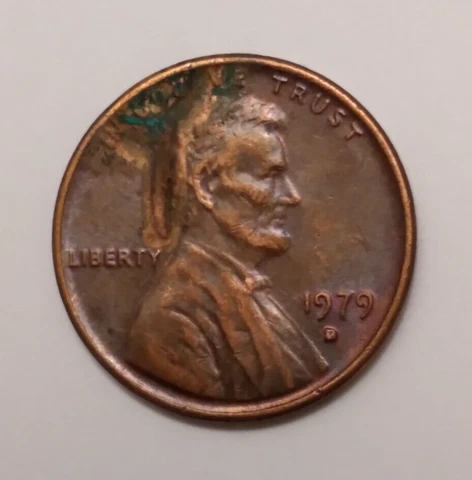 1979 Lincoln Memorial Small Cents thumbnail