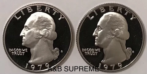 1979 S Washington Quarters thumbnail