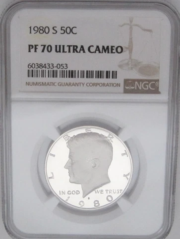 1980 P Kennedy Half Dollars thumbnail