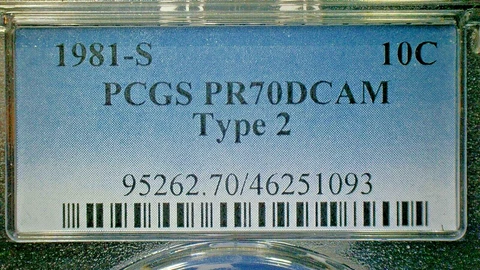 1981 D Roosevelt Dimes thumbnail