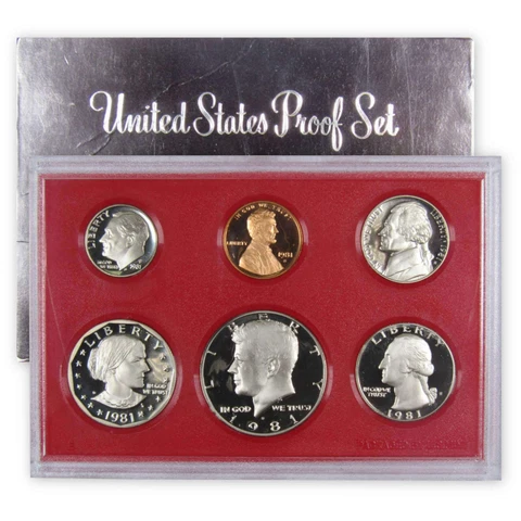1981 Proof Coin Sets thumbnail