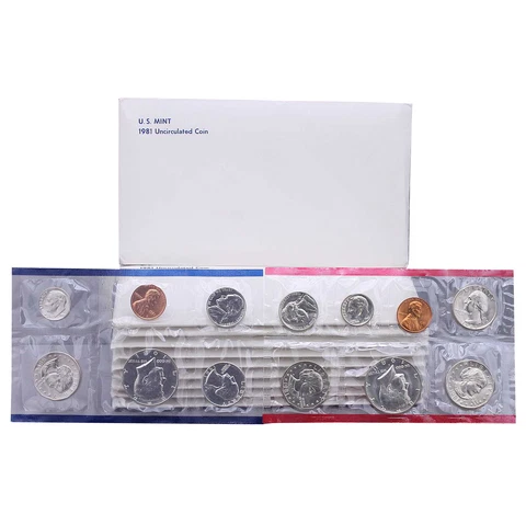 1981 US Coin Mint Sets thumbnail