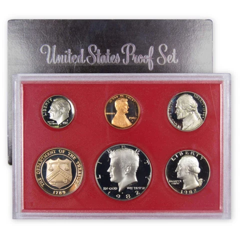 1982 Proof Coin Sets thumbnail