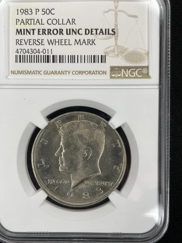 1983 D Kennedy Half Dollars thumbnail