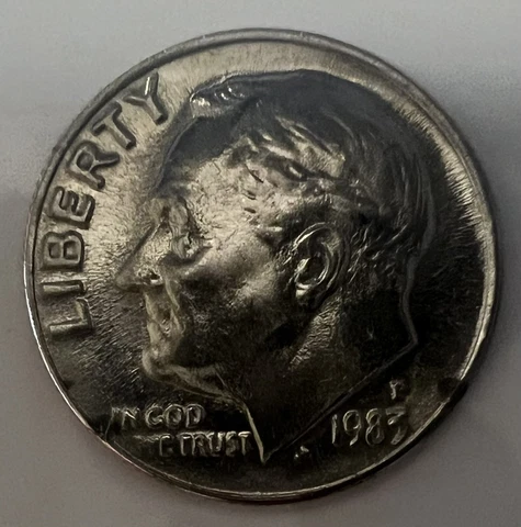 1983 D Roosevelt Dimes thumbnail