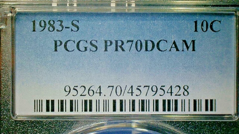 1983 S Roosevelt Dimes thumbnail