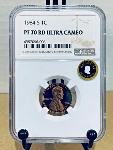 1984 Lincoln Memorial Small Cents thumbnail
