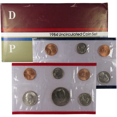 1984 US Coin Mint Sets thumbnail