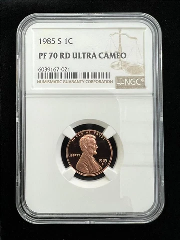 1985 Lincoln Memorial Small Cents thumbnail