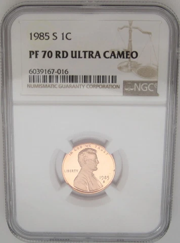 1985 Lincoln Memorial Small Cents thumbnail