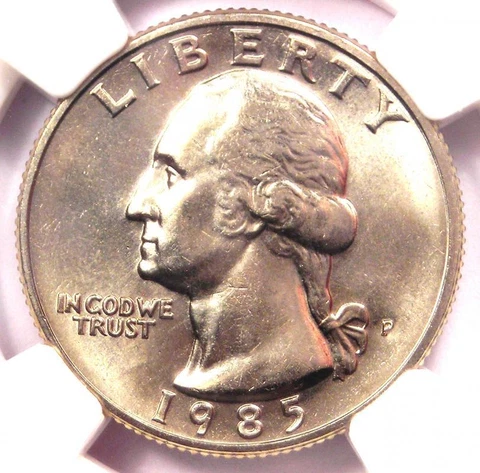 1985 Washington Quarters thumbnail