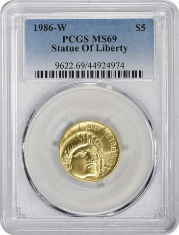 1986 US Modern Gold Commemorative Coins thumbnail