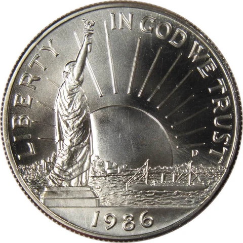 1986 US Modern Silver/Clad Commemorative Coins thumbnail