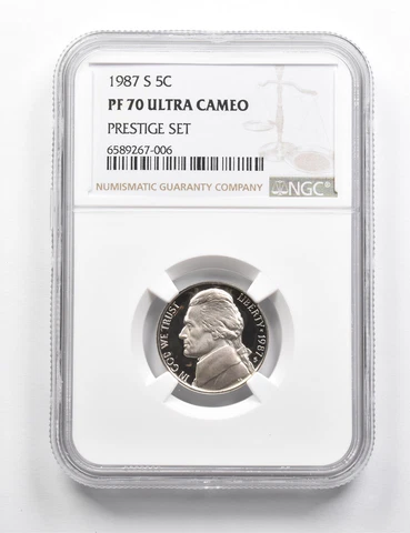 1987 Jefferson Nickels thumbnail