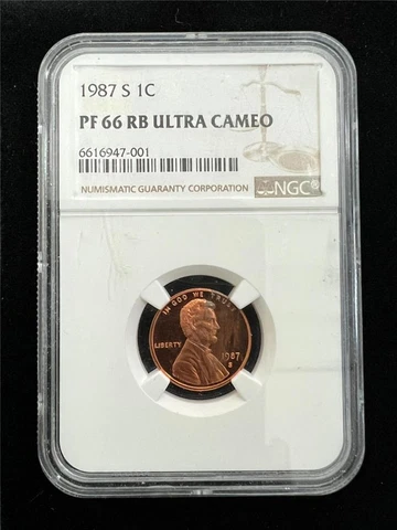 1987 Lincoln Memorial Small Cents thumbnail