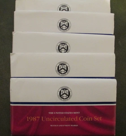 1987 US Coin Mint Sets thumbnail