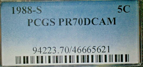 1988 Jefferson Nickels thumbnail