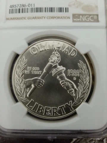 1988 US Modern Silver/Clad Commemorative Coins thumbnail