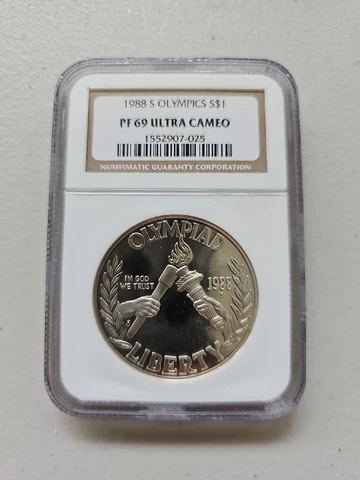 1988 US Modern Silver/Clad Commemorative Coins thumbnail