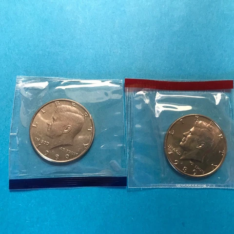 1989 D Kennedy Half Dollars thumbnail
