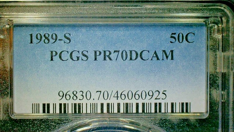 1989 P Kennedy Half Dollars thumbnail