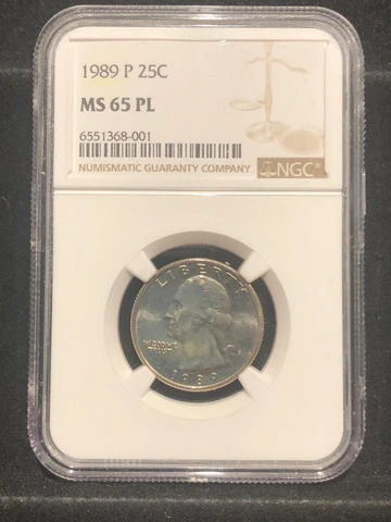 1989 S Washington Quarters thumbnail
