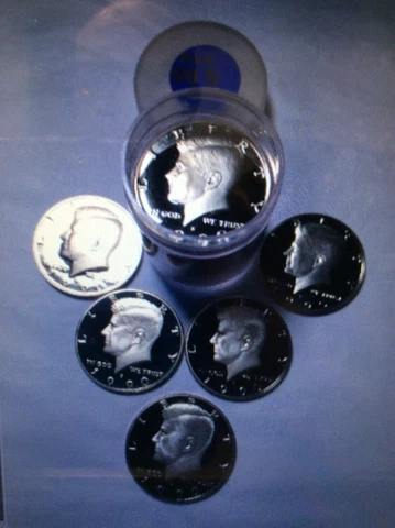 1990 D Kennedy Half Dollars thumbnail