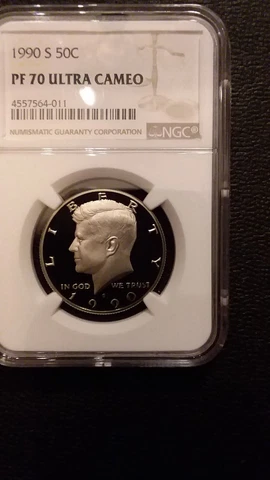 1990 S Kennedy Half Dollars thumbnail