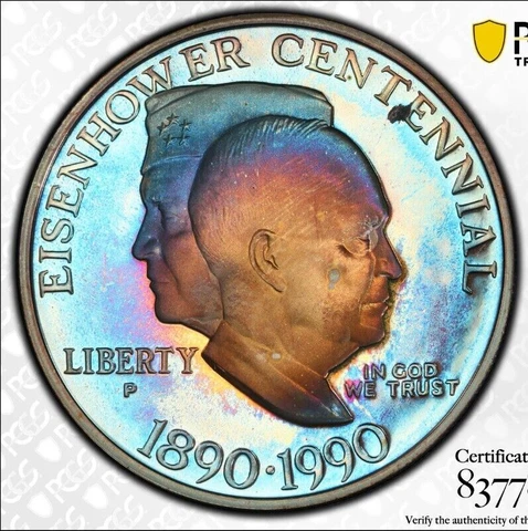 1990 US Modern Silver/Clad Commemorative Coins thumbnail