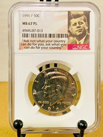 1991 P Kennedy Half Dollars thumbnail