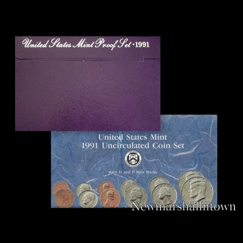 1991 US Coin Mint Sets thumbnail