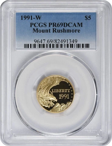 1991 US Modern Gold Commemorative Coins thumbnail