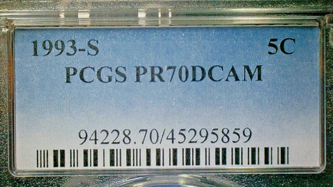 1993 Jefferson Nickels thumbnail