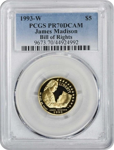 1993 US Modern Gold Commemorative Coins thumbnail