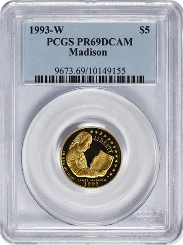 1993 US Modern Gold Commemorative Coins thumbnail