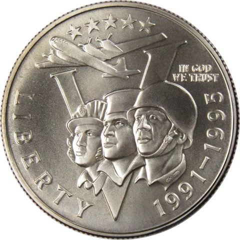 1993 US Modern Silver/Clad Commemorative Coins thumbnail