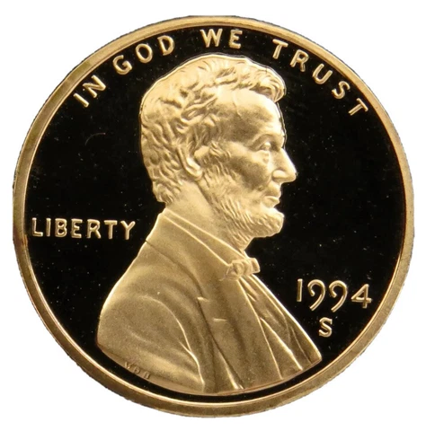 1994 Lincoln Memorial Small Cents thumbnail