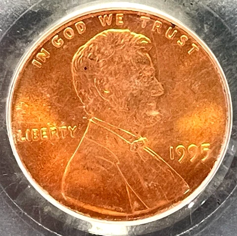 1995 Lincoln Memorial Small Cents thumbnail