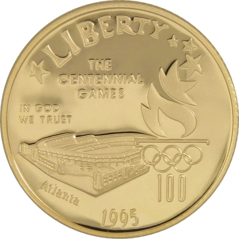 1995 US Modern Gold Commemorative Coins thumbnail