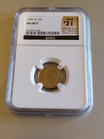1996 P Roosevelt Dimes thumbnail