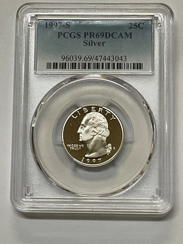 1997 S Washington Quarters thumbnail