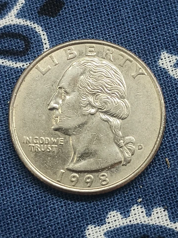 1998 D Washington Quarters thumbnail