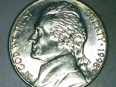 1998 Jefferson Nickels thumbnail