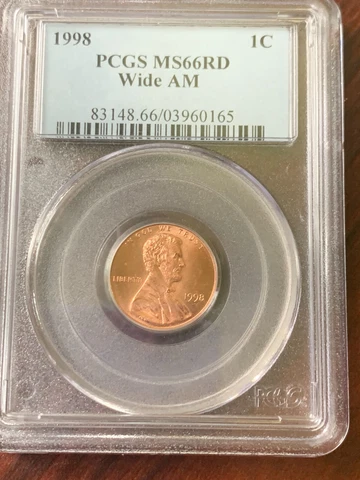 1998 Lincoln Memorial Small Cents thumbnail
