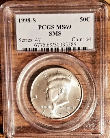 1998 P Kennedy Half Dollars thumbnail