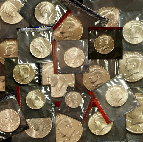 1999 P Kennedy Half Dollars thumbnail