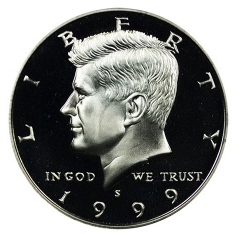 1999 P Kennedy Half Dollars thumbnail