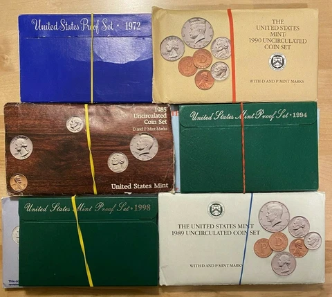 1999 Proof Coin Sets thumbnail