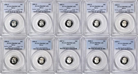 2000 D Roosevelt Dimes thumbnail
