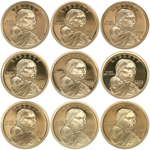 2000 Native American Dollars thumbnail